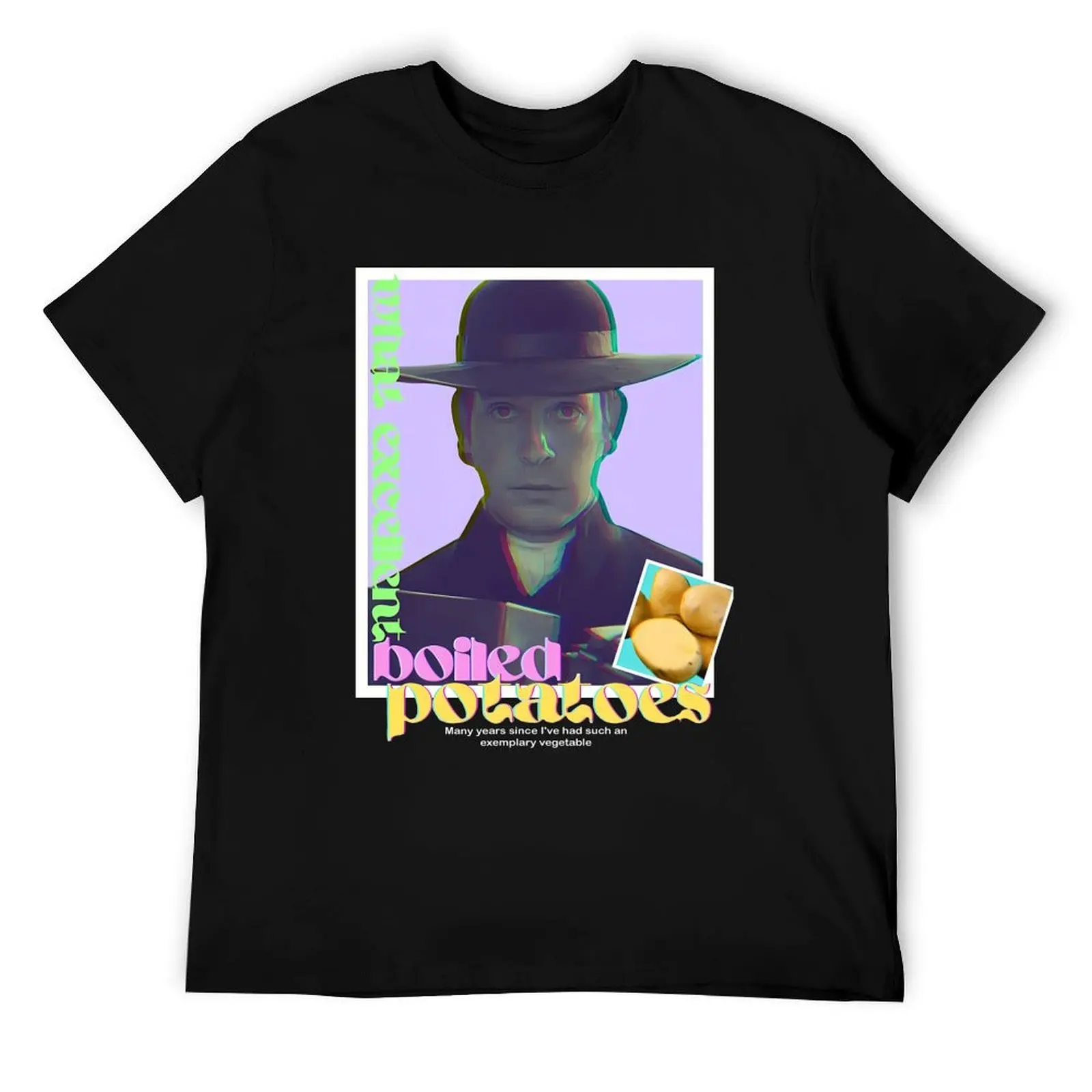 

Jane Austen Boiled Potatoes T-Shirt anime t shirts oversize t shirt for man T-Shirt