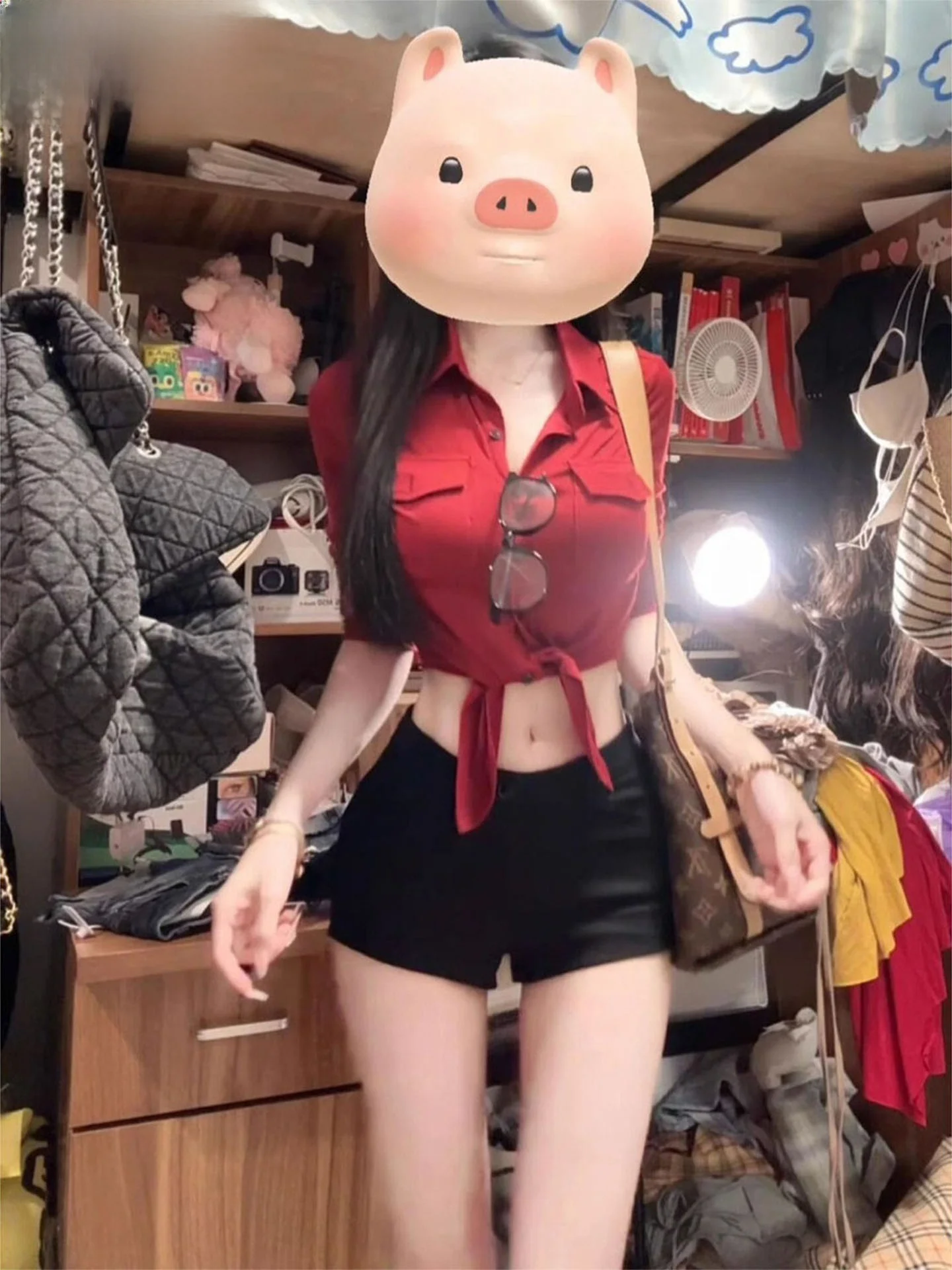 Hot Girl High Waist Denim Shorts Women's Tight Fit Summer Style Miniature Slimming Butt Enhancing Sexy Shorts