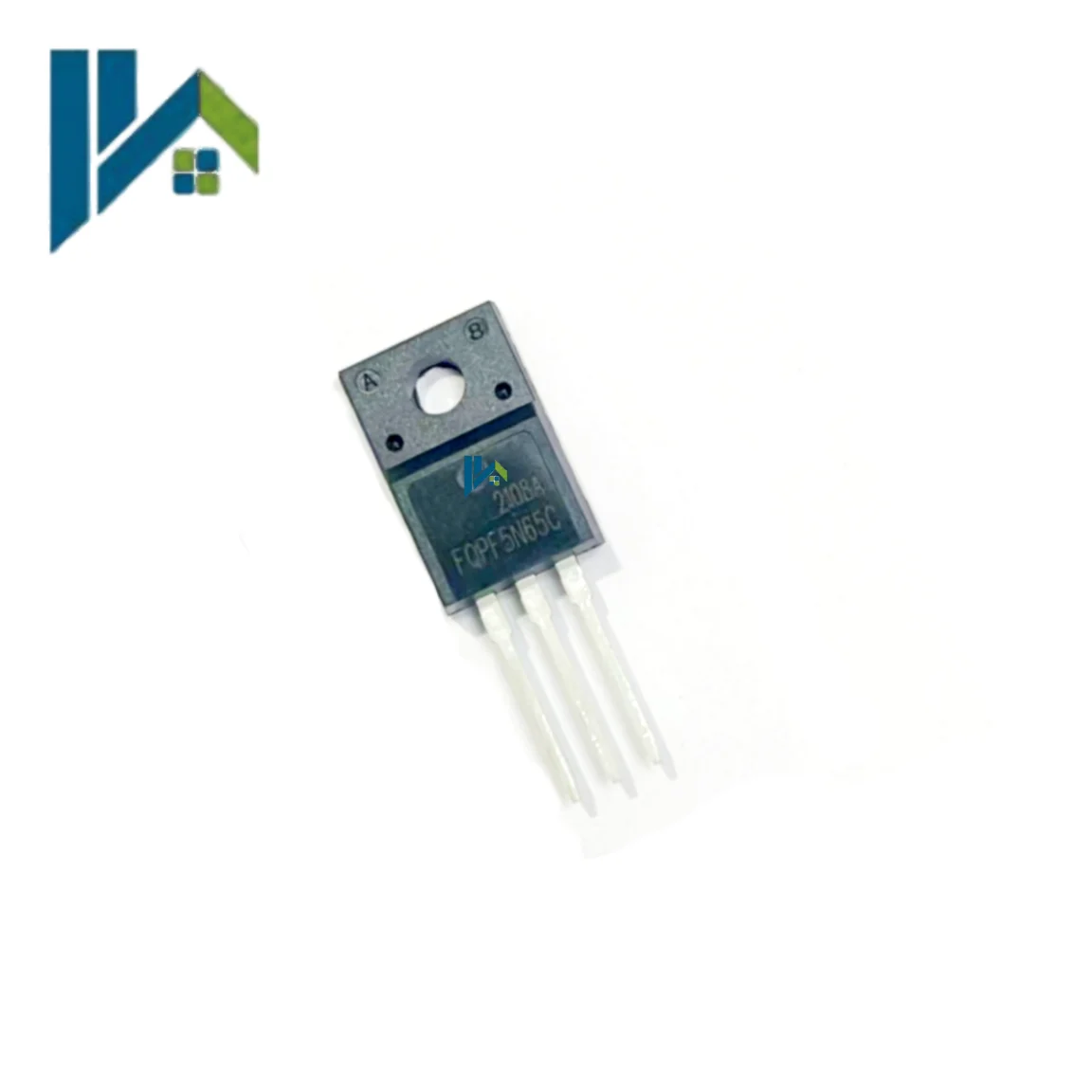 10PCS  FQPF5N65C FQPF5N65 5N65C TO-220F 5A 650V N-Channel MOS Field-Effect Transistor for Power Switch