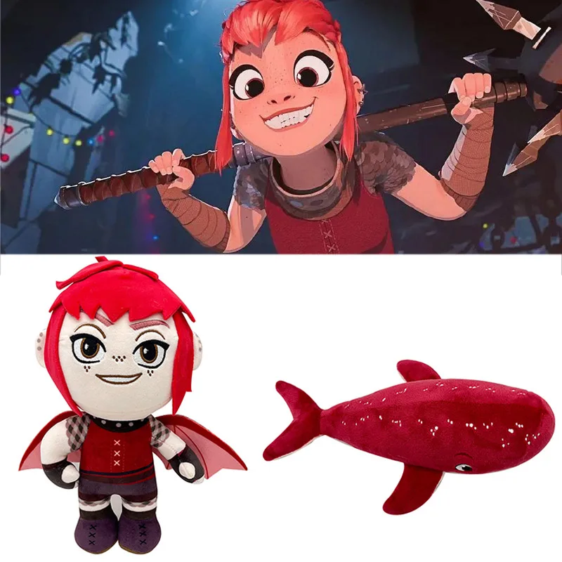 Nimona Plush Toys Shapeshifter Nimona Knight Blackheart Plushies Dolls Cartoon Stuffed Figure Peluche Pillow Kids Christmas Gift