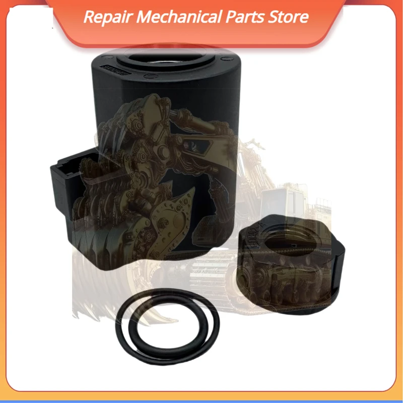 

12v 24v Solenoid Valve Coil For Excavator Fittings With Vol-vo Ec Engine Construction Machinery Parts From China