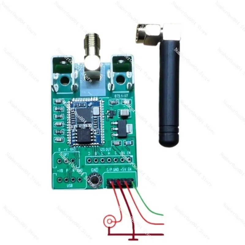 FOR QCC5171 Bluetooth 5.3 Receiver Module I2S Coaxial Output with USB Input Card LDAC for DAC Amplifier