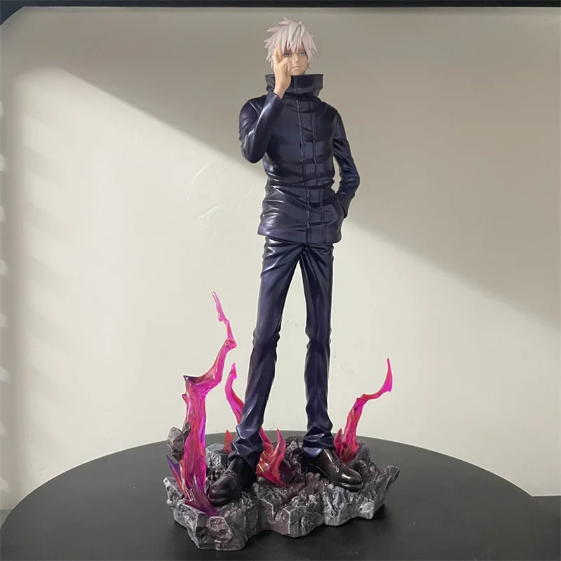 33 cm Jujutsu Kaisen Gojo Satoru Figuren Spielzeug Anime Action Figur mit Zwei Köpfen Manga Figur Modell Ornament Peripherie Geschenk