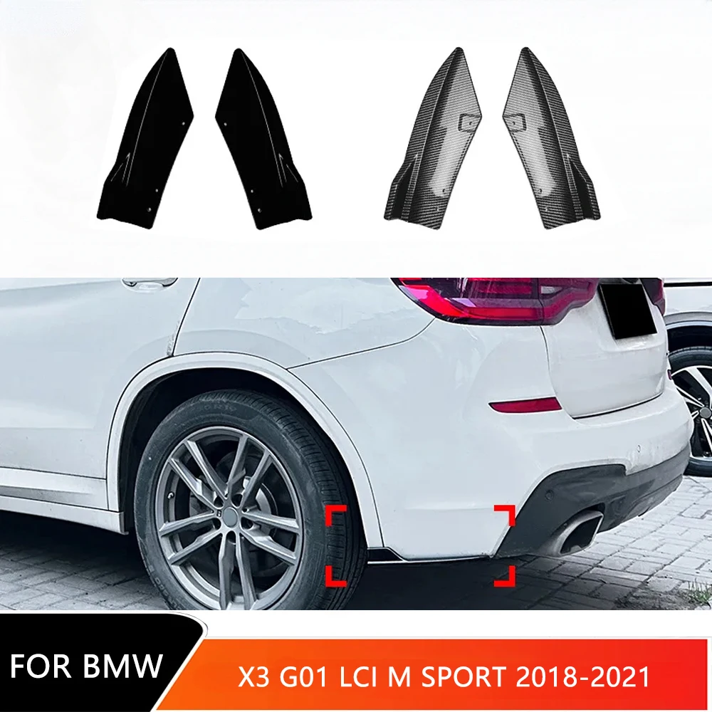 

Для BMW X3 G01 LCI M Sport 2018-2021 Автомобильный задний бампер, спойлер, боковой диффузор, защитная крышка, комплекты кузова, внешняя отделка, аксессуары