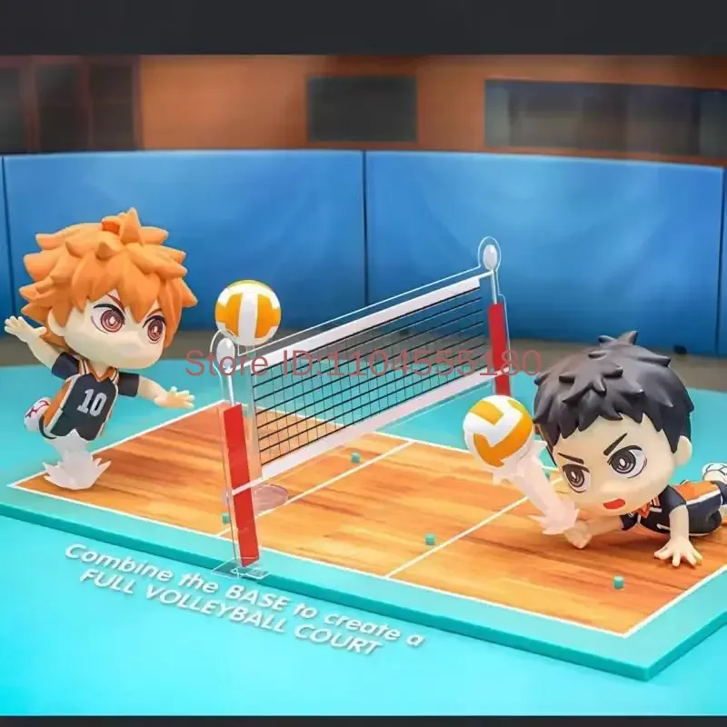

HotToys Haikyuu Cosbi Mystery Blind Box Mini Anime Figure Collectible Desktop Decoration Gift for Fans