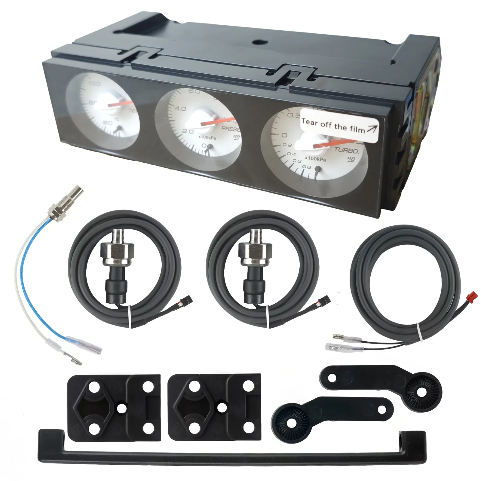 

Универсальный автомобильный датчик HA Accessories Def i DF14405 [DIN-Gauge] с датчиками и двумя вариантами цвета панели