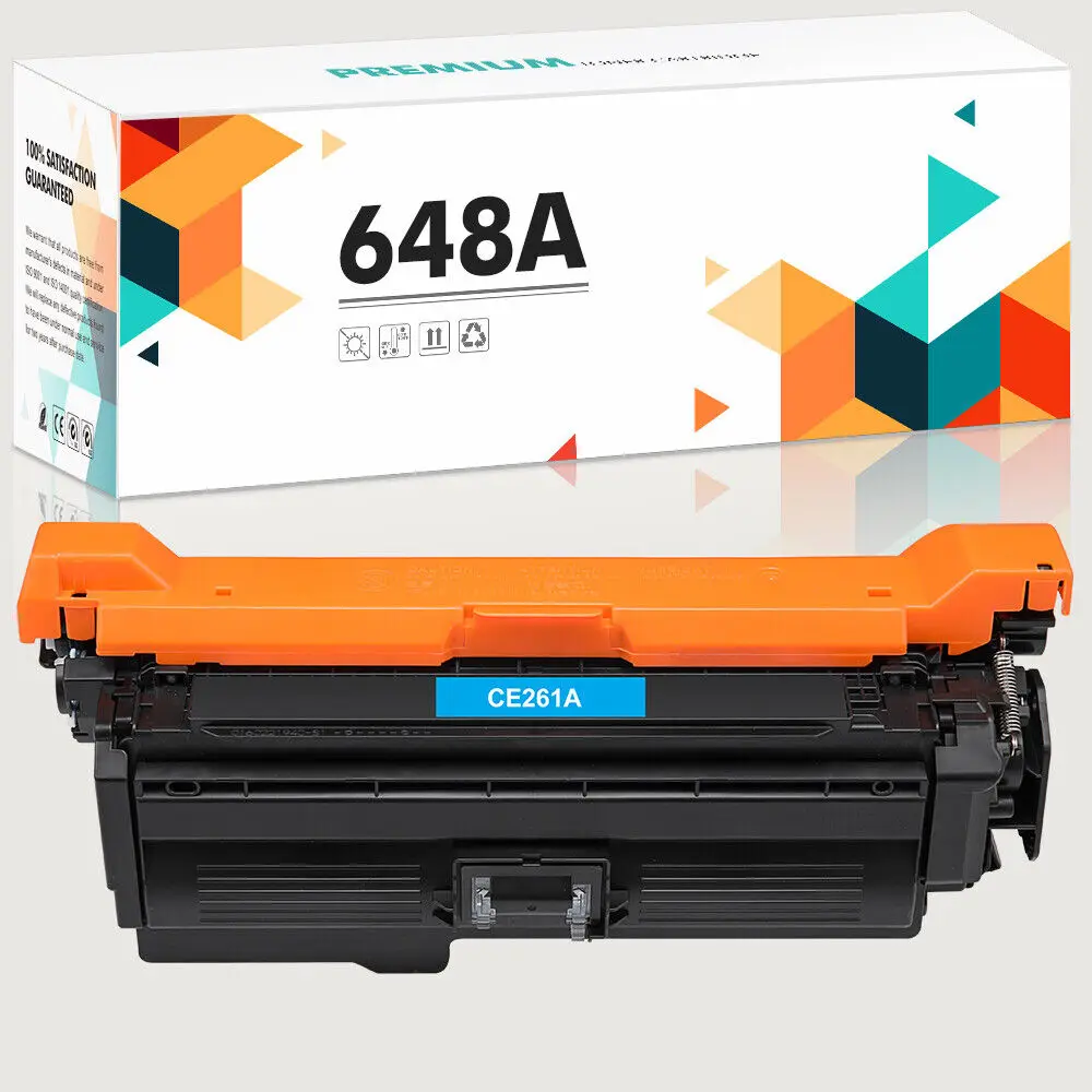 CE260A CE261A Cyan Toner Compatible With HP Color LaserJet CP4520 CP4025 CP4525N