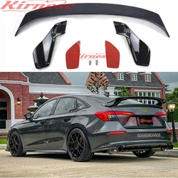 For Honda Civic 4door sedanType-R Style 2022 2023 Car Trunk Spoiler ABS Auto Rear Trunk Wing Accessories Spoiler
