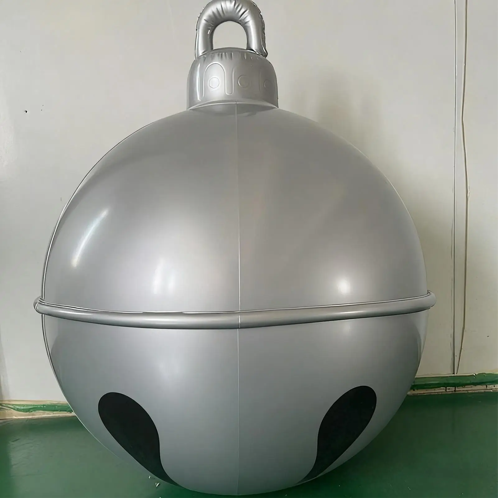 

Надувные рождественские шары, большой лук из ПВХ, колокольчик, рождественский декор, устойчивый к атмосферным воздействиям уличный декор для газона, двора, спальни, крыльца