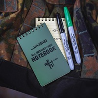 JASE outdoor tactical all-weather waterproof notebook portable eye protection work notebook Sharpie marker DEVGRU seal love mark