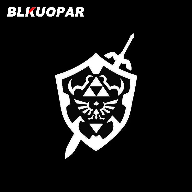 BLKUOPAR Zelda Car Sticker Waterproof Original Fashionable Decal Creative Scratch-proof Air Conditioner Refrigerator Decoration