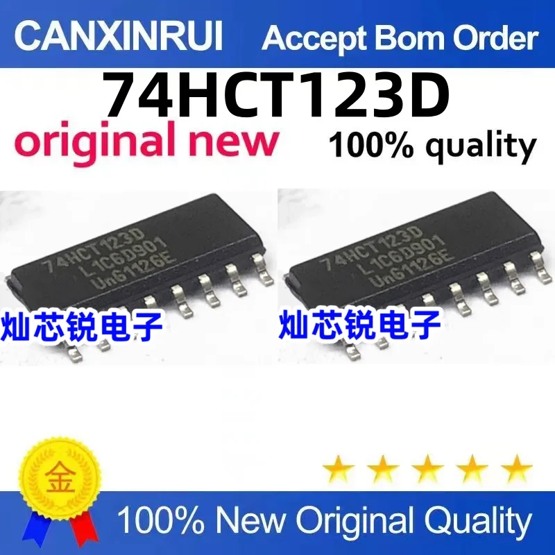 （20 pieces）74HCT123 74HCT123D SMD SOP16 Logic IC