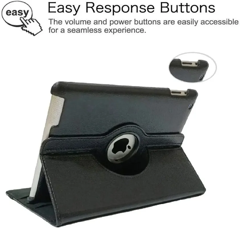 Etui 360 Ratating do iPada 2 iPad 3 iPad 4 2012 9.7 "Tablet Cover iPad A1395 A1396 A1397 A1416 A1430 A1403 A1458 A1459 A1460 Case — zdjęcie produktu 4