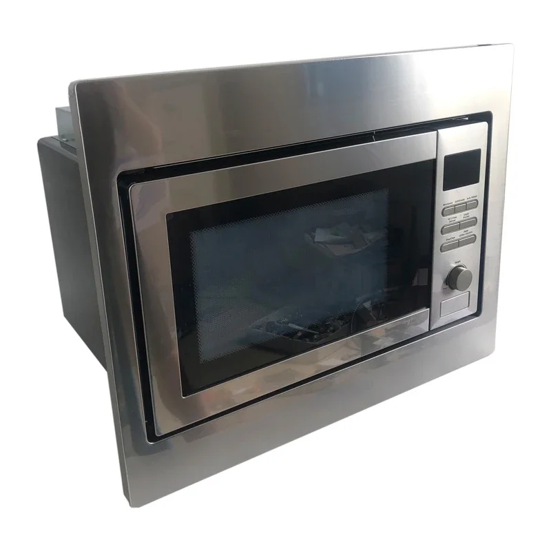 Stainless steel computer embedded large capacity oven microwave oven button type 28 liter