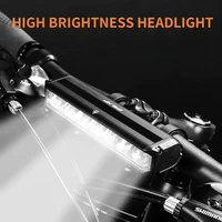 Luz de bicicleta 8000mAh EOS610 640 luz de bicicleta linterna impermeable carga USB MTB lámpara de Ciclismo de Carretera accesorios de luz de bicicleta