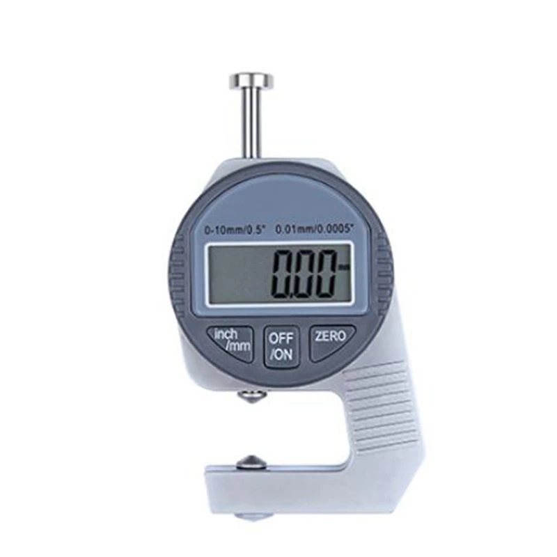 

Digital Thickness Gauge Electronic Thickness Meter Measure Thickness Of Paper Cloth Thin Metal Micrometer 0.01Mm