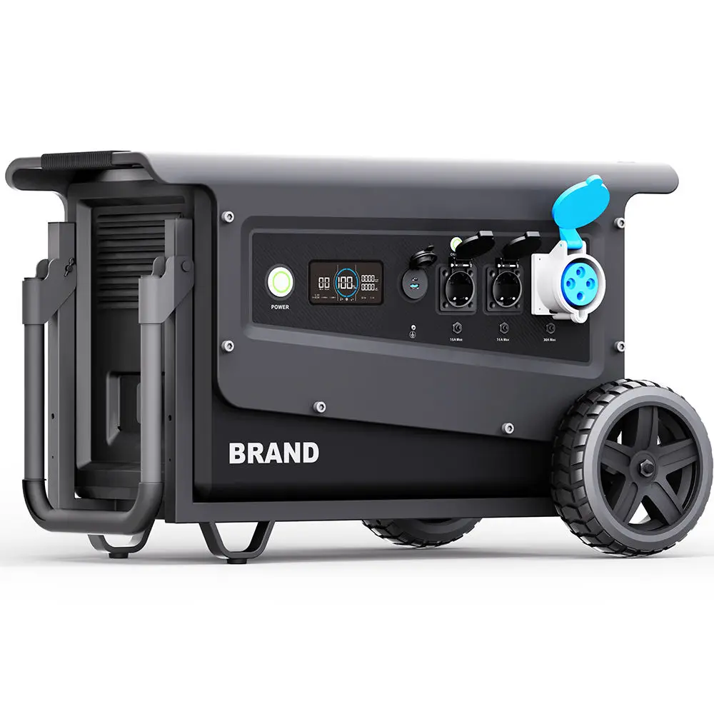 SOUOP Wholesale Lifepo4 5kw Outdoor Por  Station Industry Generator 5000w Waterproof  Supply