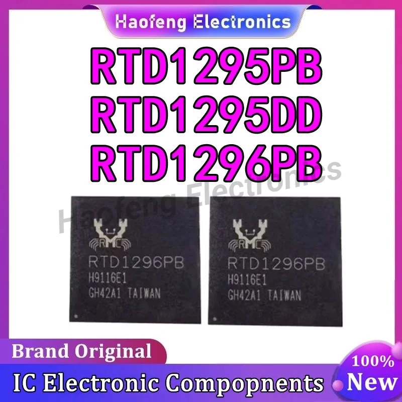 New original RTD1295 RTD1296 RTD1295DD RTD1295PB RTD1296PB A1 version BO version LCD/router chip in stock