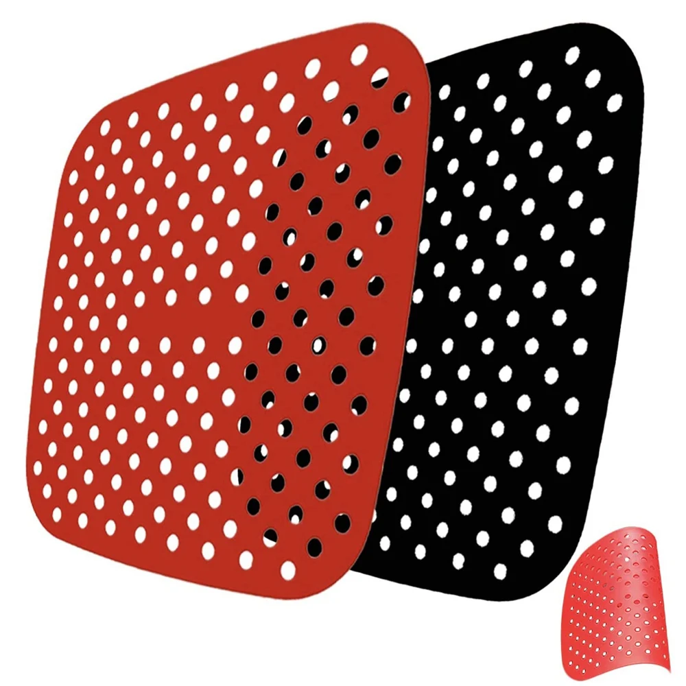 Silicone Mat Kitchen Accessories Air Fryer Non-Stick Baking Mat Pastry Tools Accessories Bakeware Oil Mats,A