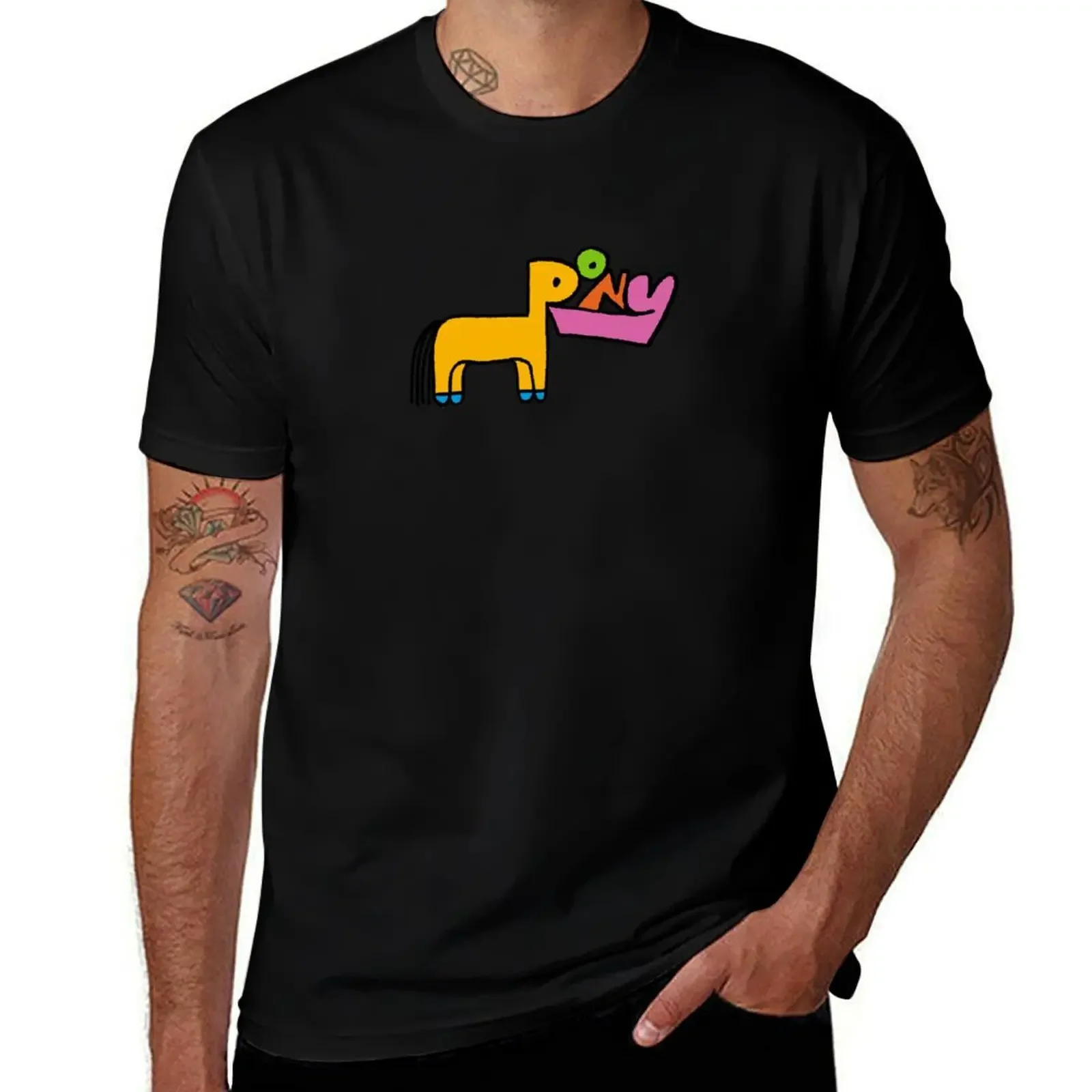 

Pony Rex Orange County T-Shirt boys whites Anime t-shirt summer tops summer clothes shirts graphic tee men