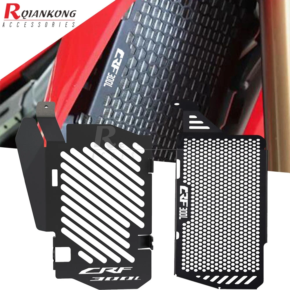 

CRF 300 L Motorcycle Accessories FOR HONDA CRF300L crf 300l 2021 2022 2023 2024 2025 Radiator Grille Guard Protector Cover Grill