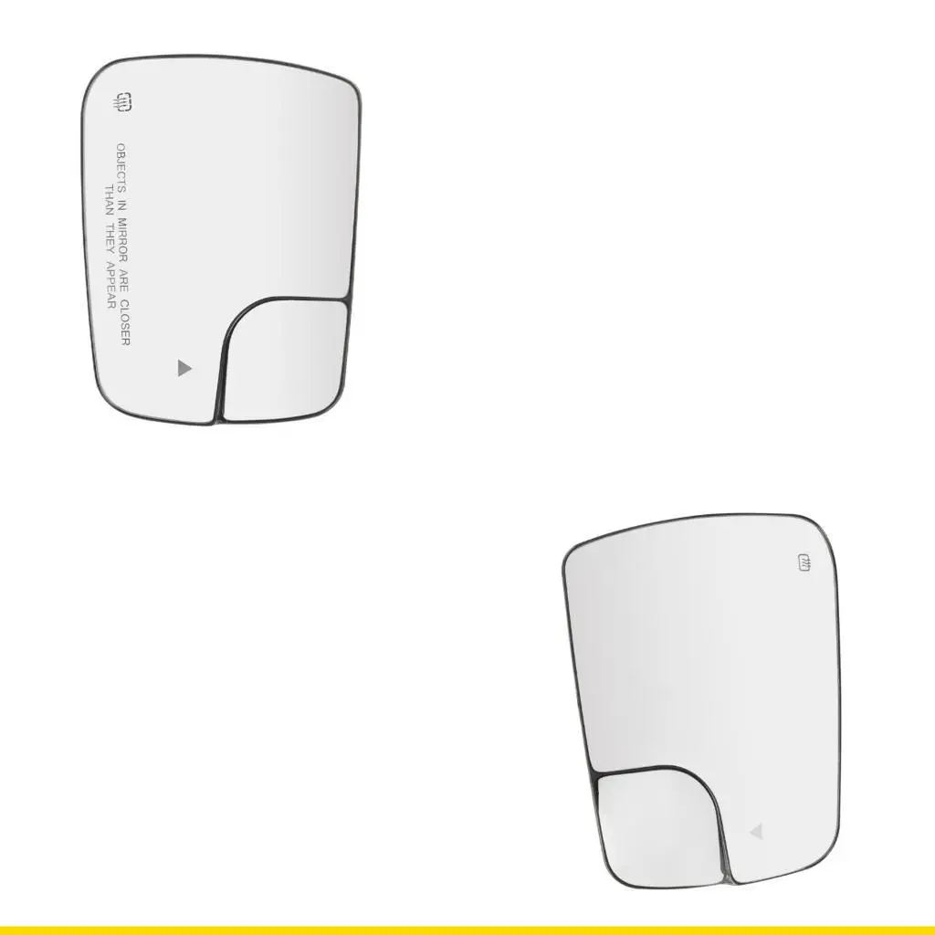 

SZCH Fog Resistant Heated Mirror Replacement Glass for Pickup 68402037AA 68402036AA