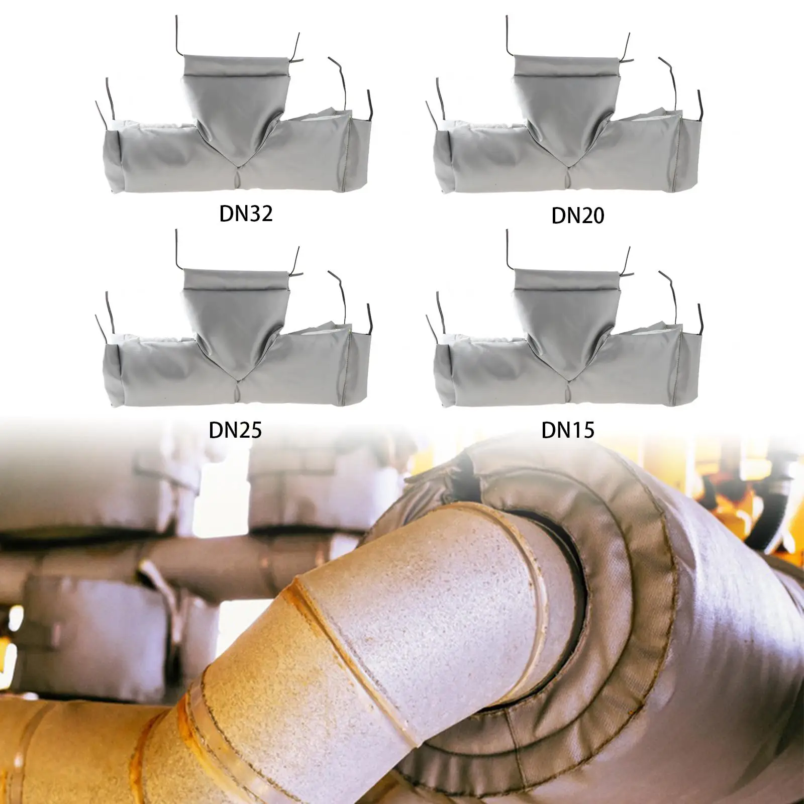 Funda protectora de reflujo bolsa aislada fácil de instalar práctica extraíble