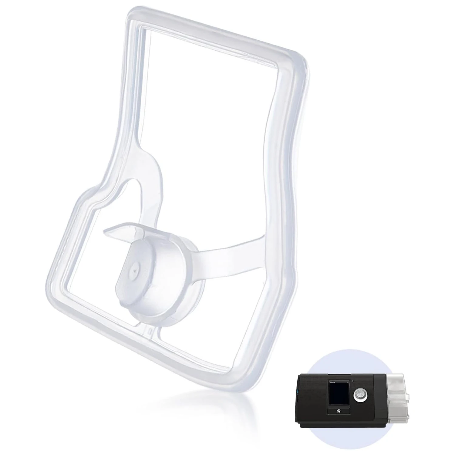 2/1pcs for CPAP Airsense 10 & Aircurve 10 Replacement Gaskets Silicone Gaskets Compatible with Humidair Standard Tub Leak-Proof