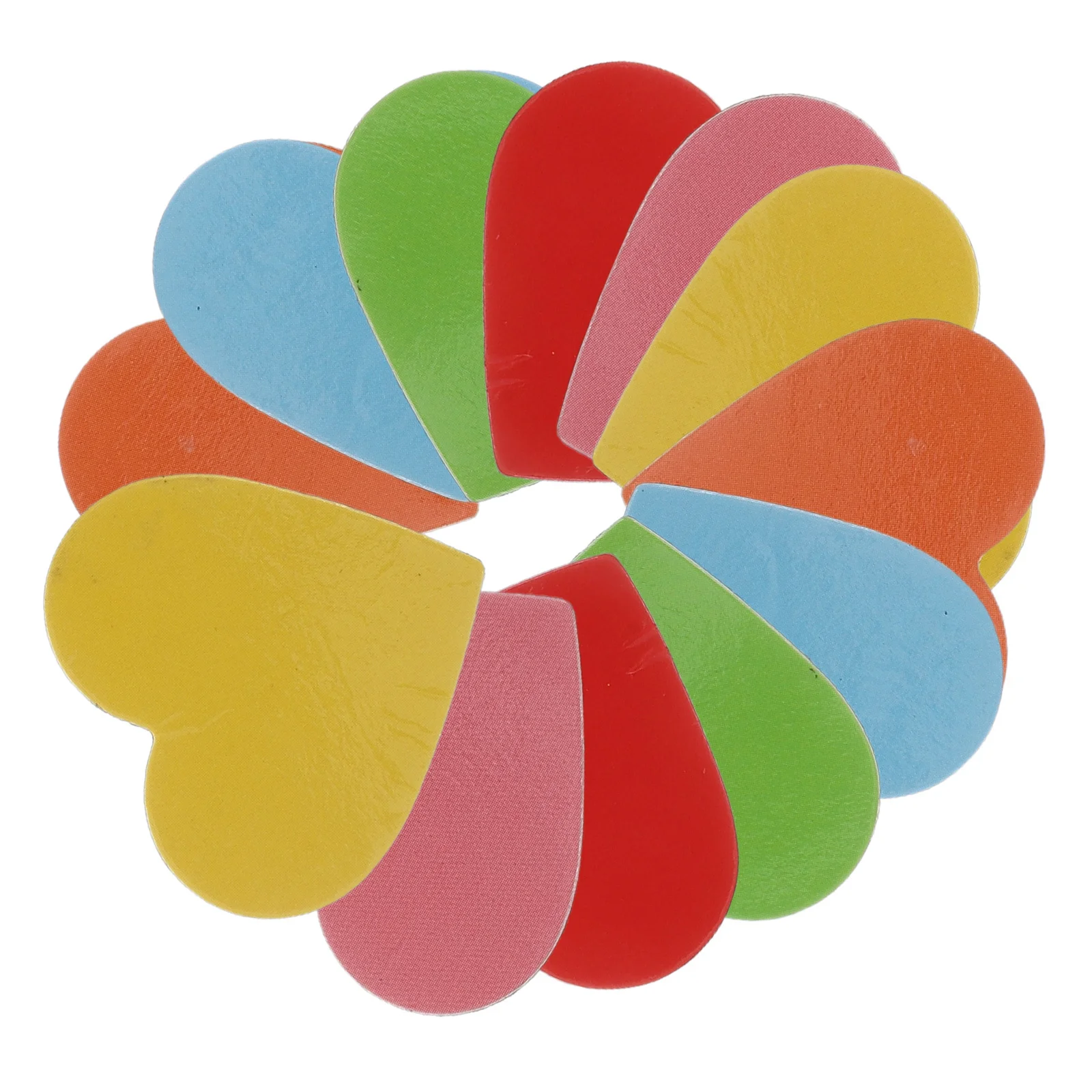 

120Pcs Heart Fridge Magnets Cute Writable Refrigerator Stickers Magnetic Classroom Rewards Student Motivational Valentines