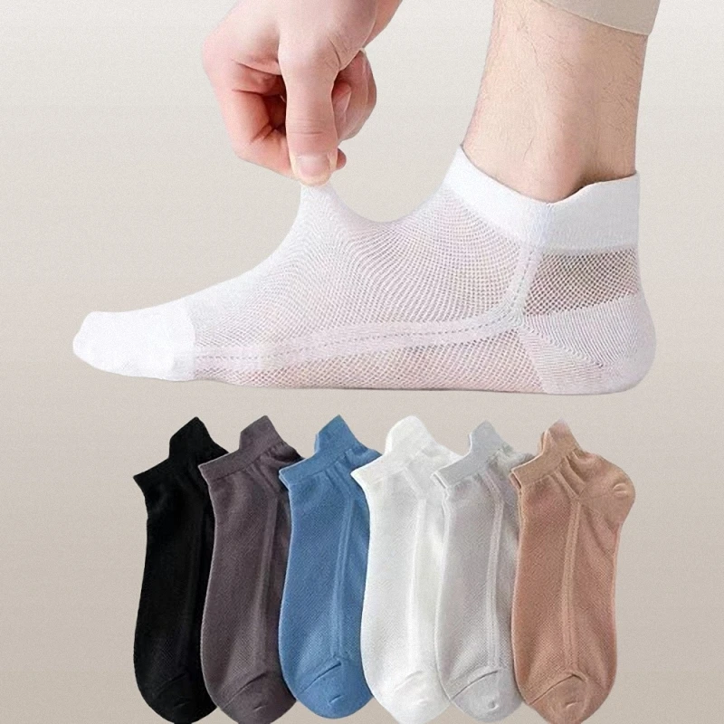 6/12 Paar Herren Sommer lässig niedrig geschnittene Socken unten Deodorant schweiß absorbierend Sommer dünne Sport atmungsaktive flache Boots socken