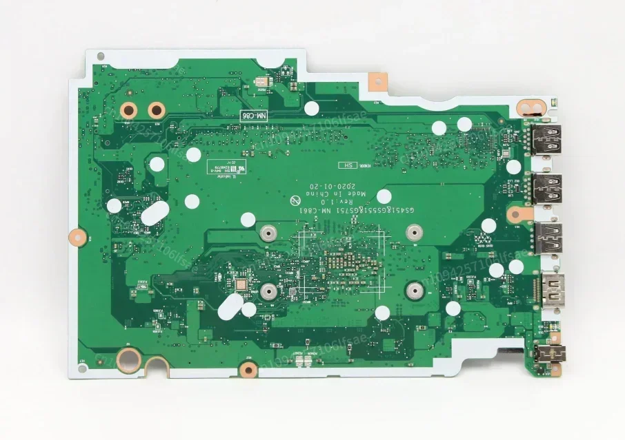 Voor Lenovo IdeaPad 3-15ARE05/3-14ARE05/IdeaPad 3-17ARE05 Laptop Moederbord.NM-C861.Met R3 R5 R7 AMD CPU.4G RAM.100% testwerk
