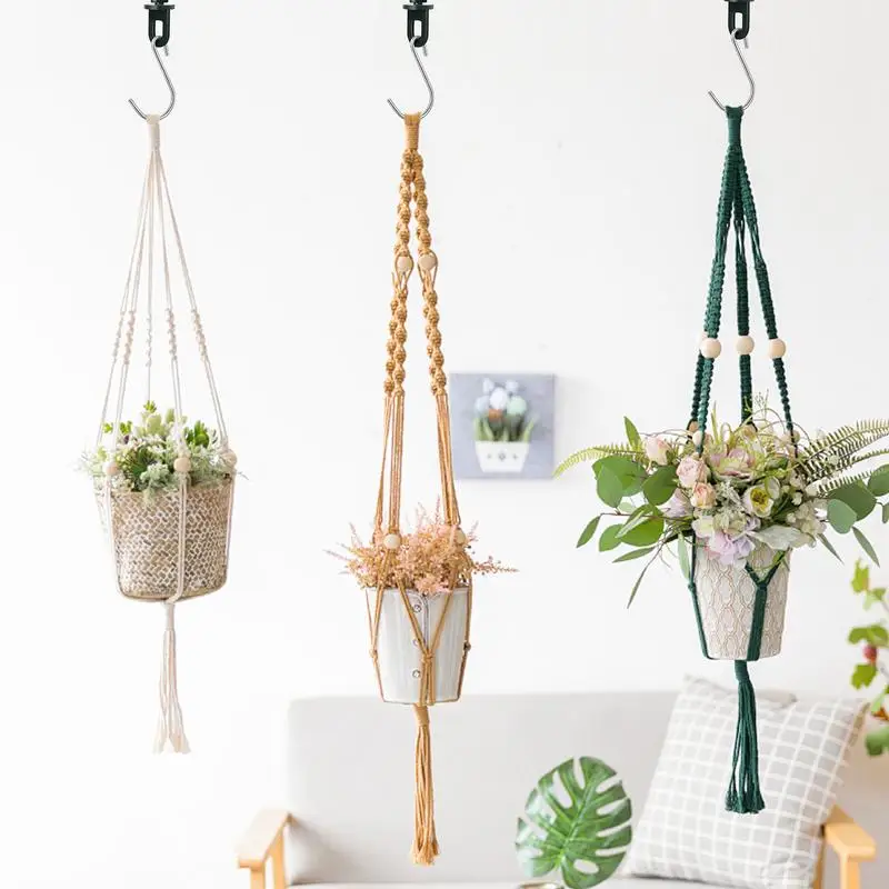 Greenhouse Fixing Clips Stainless Steel Hooks For Plants Heavy Duty Plants Fix Clip & Hooks For Hang Plants Flower Pots