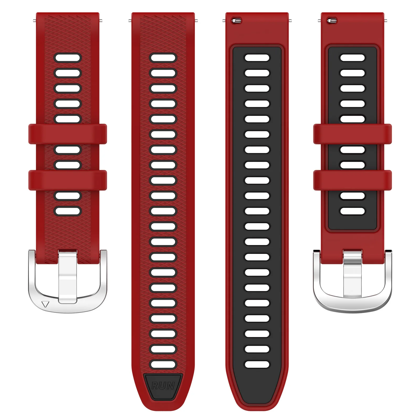 18mm 20mm 22mm Silikonarmband für Garmin Venu 4 45/41mm Forerunner 70 170 265s 255s 165 55 570 Armband Garmin Active 6 5 Correa – Detail 9