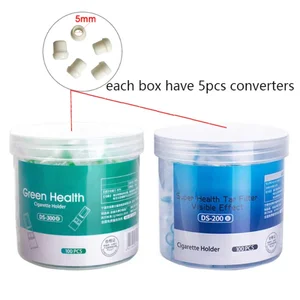 مجموعة أنابيب تصفية الدخان الاكريليك القابل للتصرف ، حاملات أنبوب السجائر ، تقليل القطران ، حاوية التنظيف ، ملحقات الدخان ، 400 قطعة أعلى 8 مبيعات حامل سجائر الماريجوانا - رقم 4