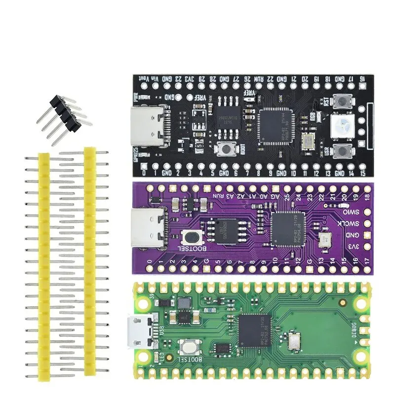 Raspberry Pi Pico Board RP2040 Dual-Core 264KB ARM Low-Power Microcomputers High-Performance Cortex-M0+ Processor