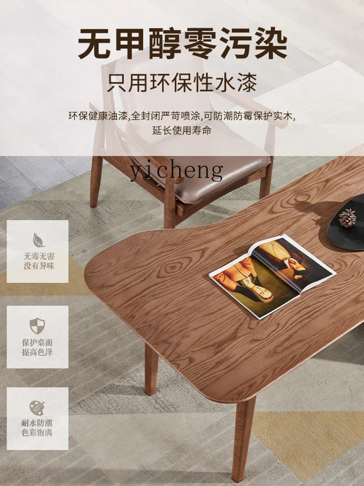 YFY Solid Wood Desk Chair Bookcase  Home Bedroom Study Desk New  Style Simple Writing Desk
