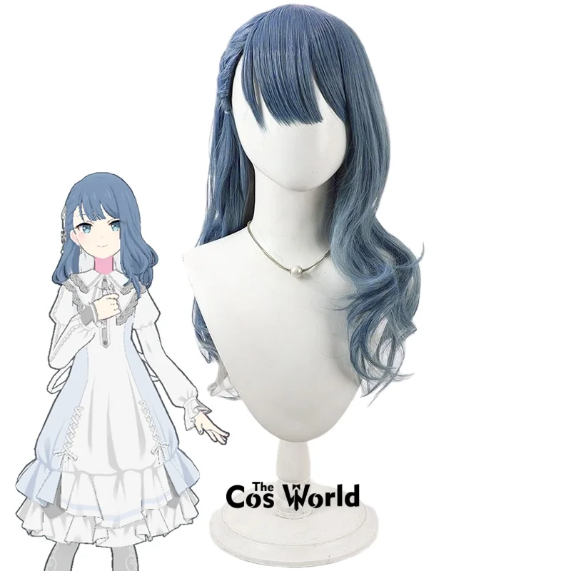 

PJSK Project Sekai Kiritani Haruka Fairlady Dress 50cm Long Halloween Games Anime Cosplay Wigs Synthetic Hair+Wig Cap