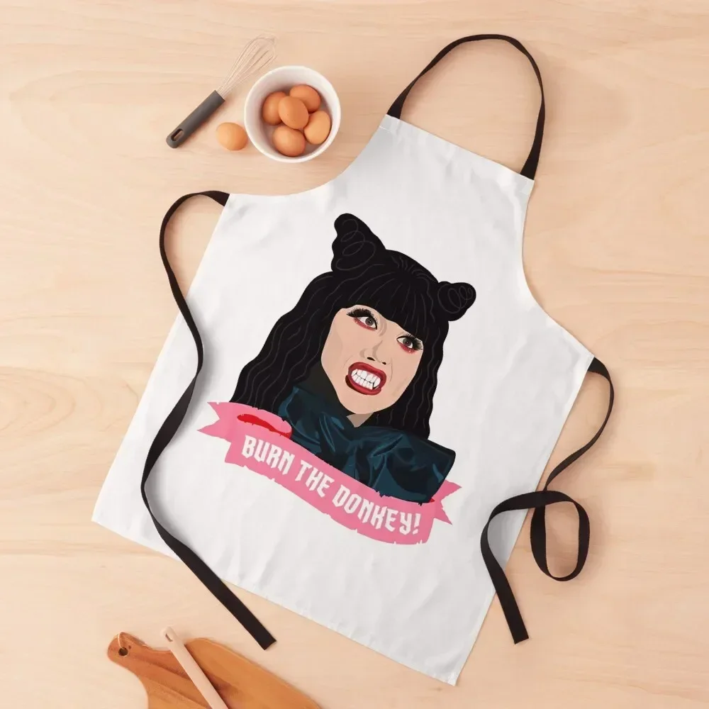 

Nadja Valentine's Vampire Apron for women halloween Cooking Apron