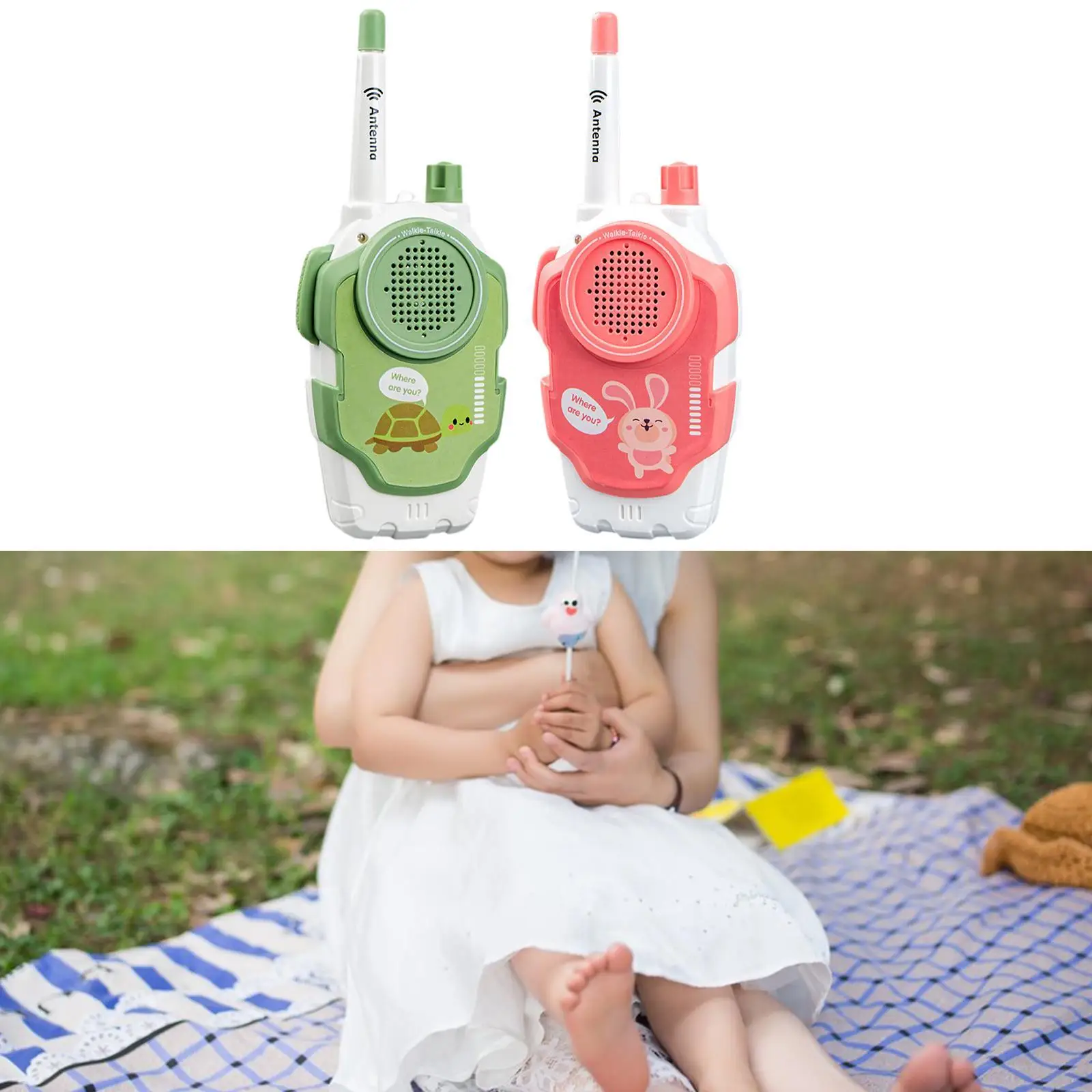 1 Pair Long Range Kids Outdoor Adventures Outdoor Toy Walkie Talkie Children