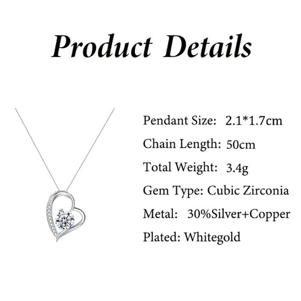 Biżuteria To My Love 14K Gold or Silver Forever Love Wisiorek Naszyjnik Prezent Dla Żony Romantyczny Świąteczny Prezent Urodzinowy Walentynkowy