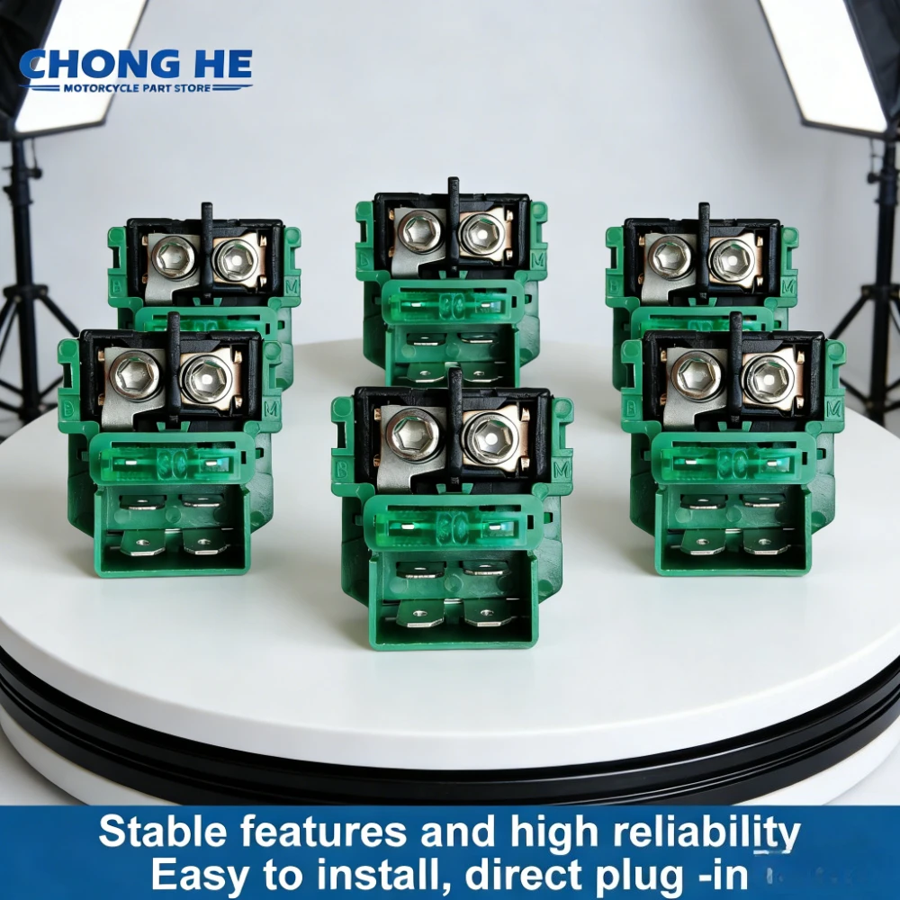 

1pc/2pc Starter Relay Solenoid FOR HONDA VT1100 CB1300 for Kawasaki KLX 140 KSF 450 EN500 ZZR600 ZX636 EJ650 W650 ER650 KLE650