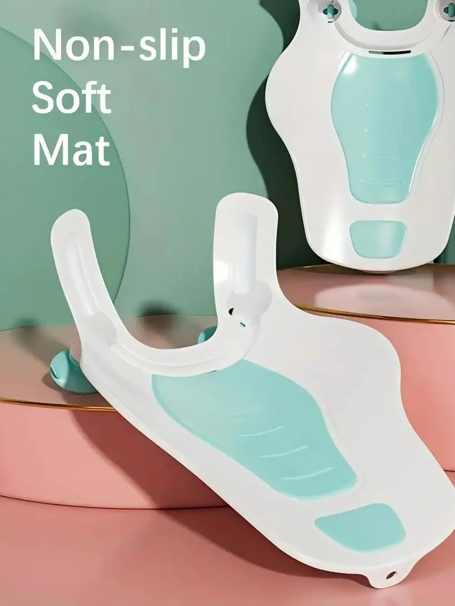 Baby Bath Seat , 1pcs Baby Sink Bathtub Cushion, Washer-Safe Seat for Newborns, Bath Support for Use in the Sink or Bathtub