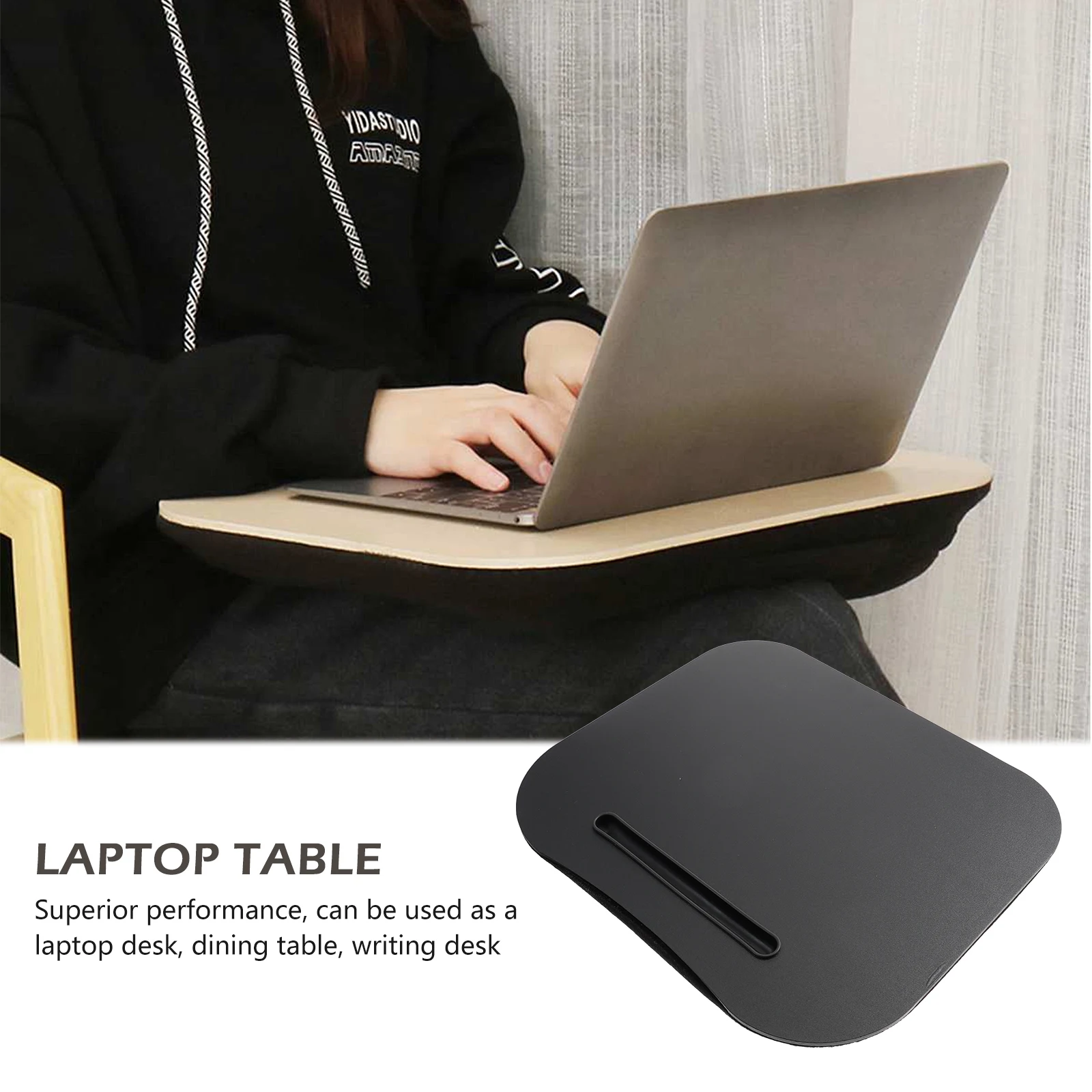 

Portable Laptop Desk Environment Friendly Material Fashionable Appearance Superior Performance Small Size Light Weight Lap Couch