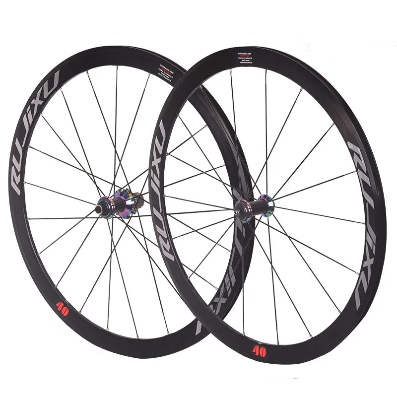 

RUJIXU 700C 18/21 Spoke Alloy Road Wheelset V Brake Clincher Bicycle Rims