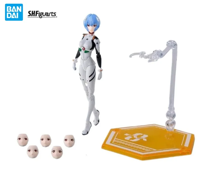 

Оригинальный набор фигурок Bandai S.H.Figuarts: Рей Аянами и Асука Лэнгли из Evangelion 3.0+1.0 Thrice Upon a Time, модель-игрушка, подарок