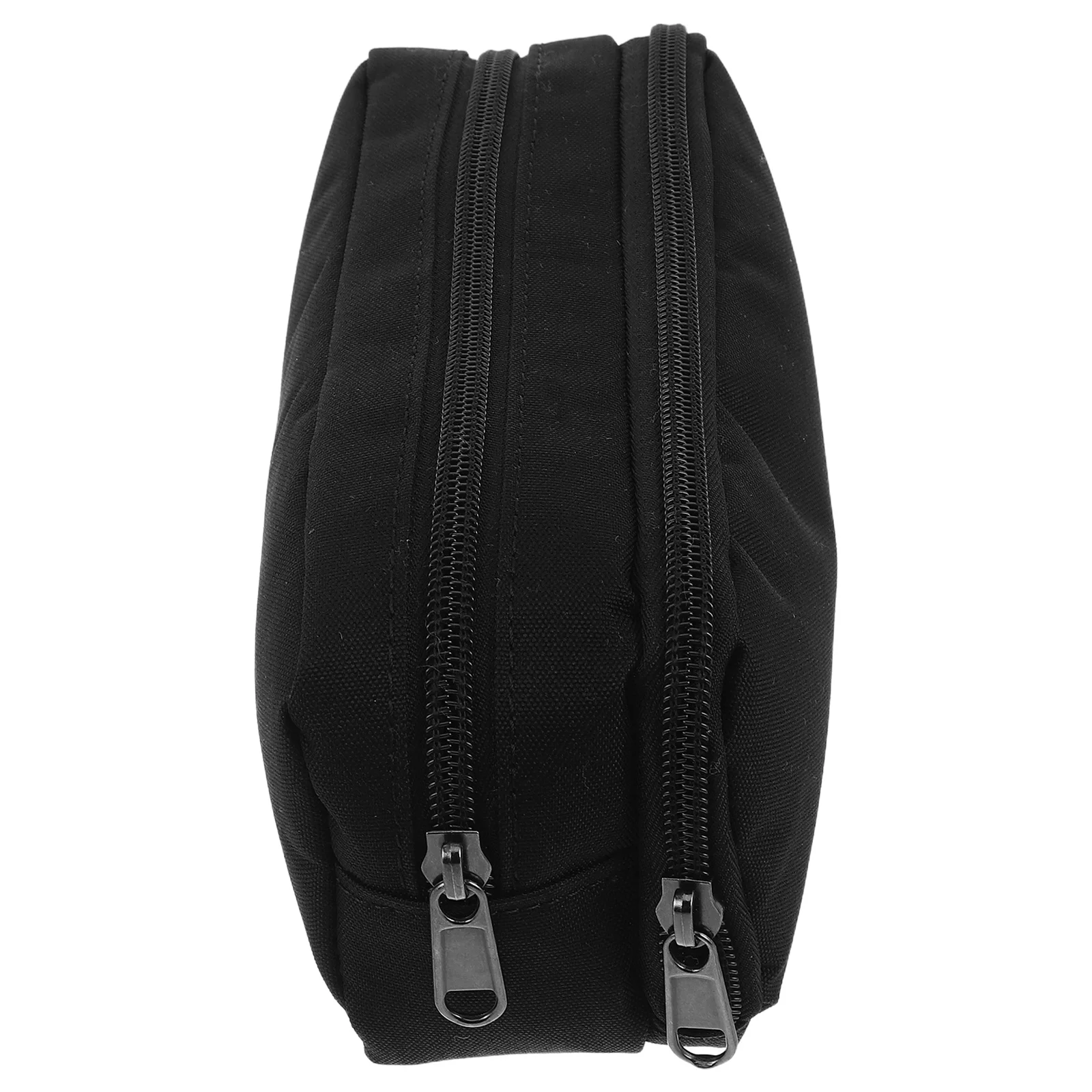 Trousse à crayons Double couche de grande capacité, sac de rangement de papeterie avec fermeture éclair lisse, porte-stylo de bureau pour étudiant, école Portable