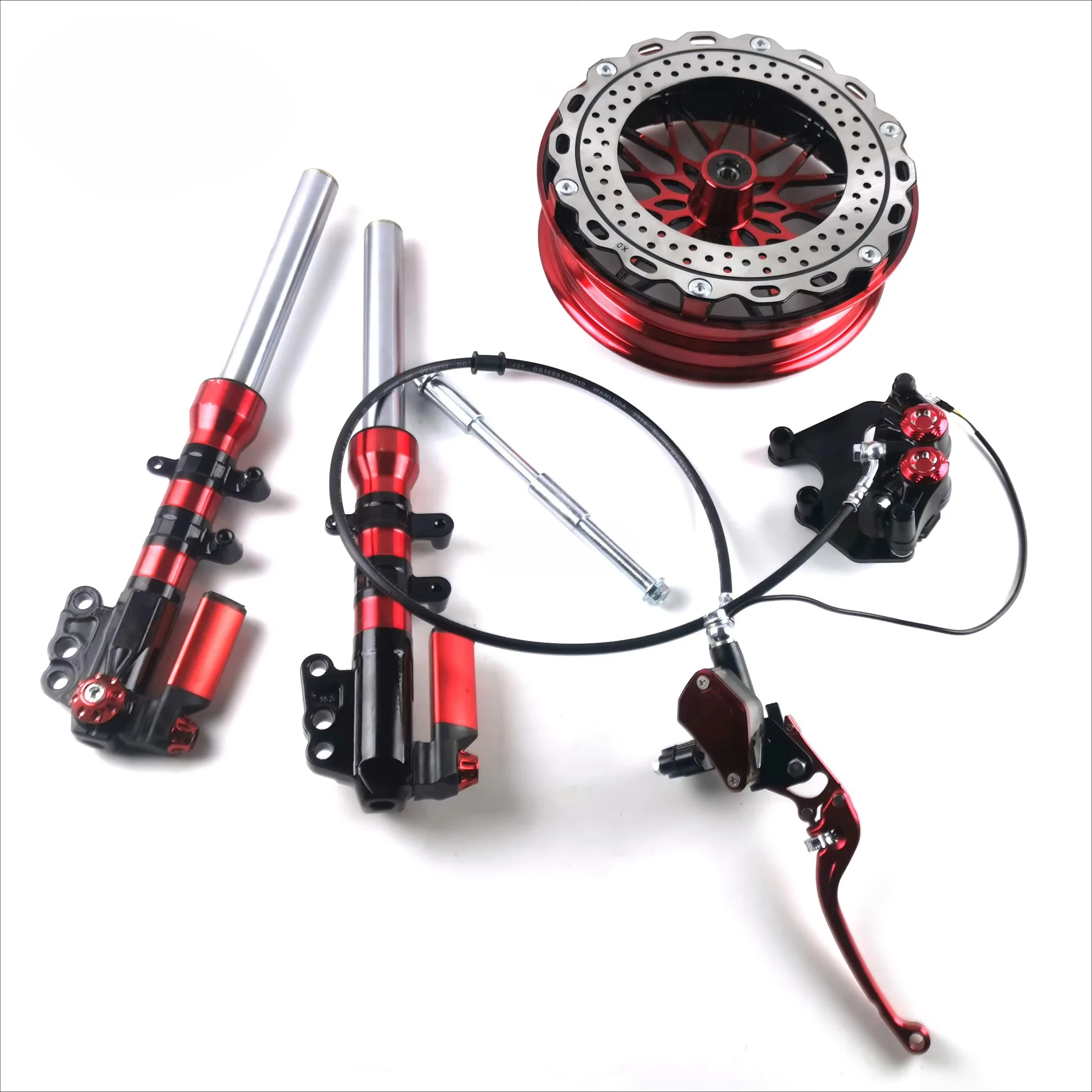 High-quality modified front shock absorbers reverse motorcycle replacement with new Xunying/Shangling/Zhansu at favorable prices
