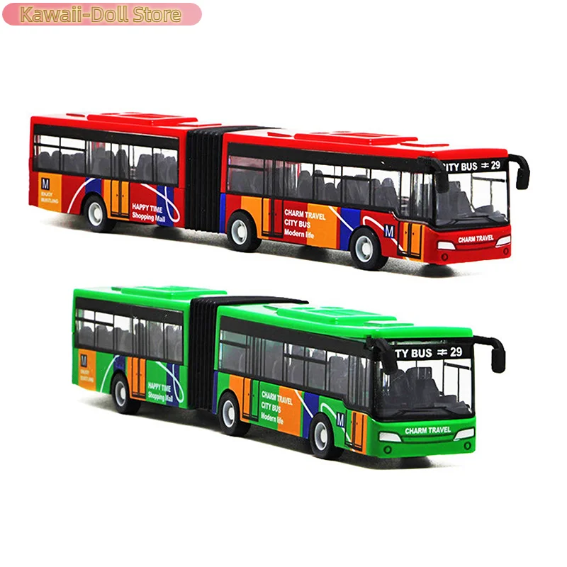 1 pezzo Inerzia Modello di Veicolo Giocattoli Educativi Per I Bambini 1/64 Pressofuso In Lega di Città Bus Tirare Indietro Auto Giocattolo Per Bambini Auto Ragazzi regalo