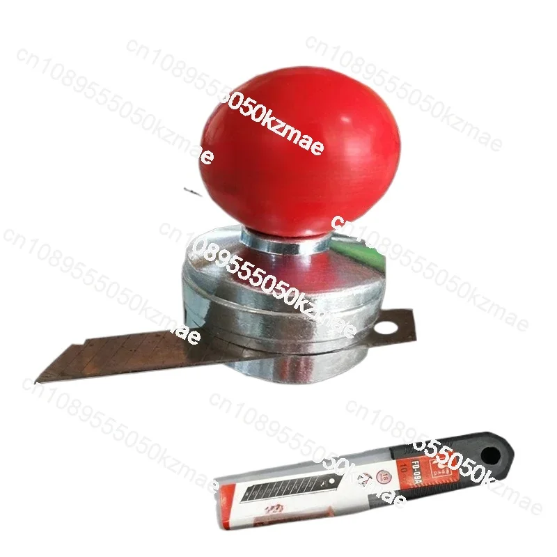 

Подходит для соскабливания блистерной пленки, ножа для жирного шпона древесины, ручная деревообрабатывающая обрезная машина, красный шар, ПВХ