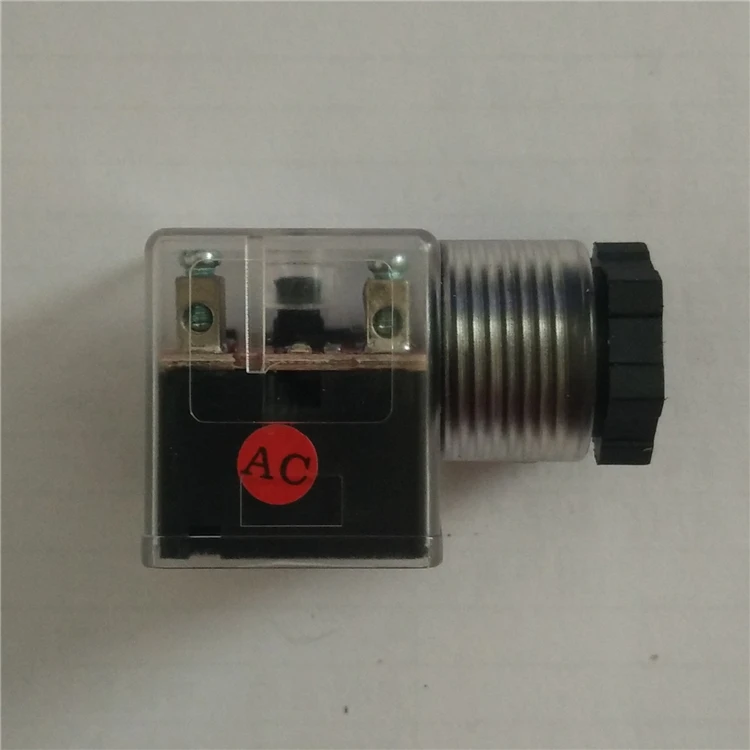 Electromagnetic valve coil, energy-saving plug, junction box, coil, long-term power on, no heat generation, AC220V, DC24V